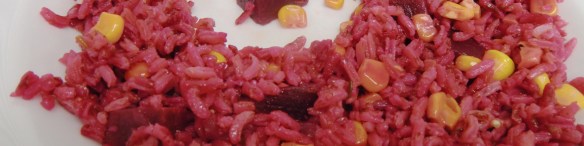 Pink rice with beets and sweetcorn9